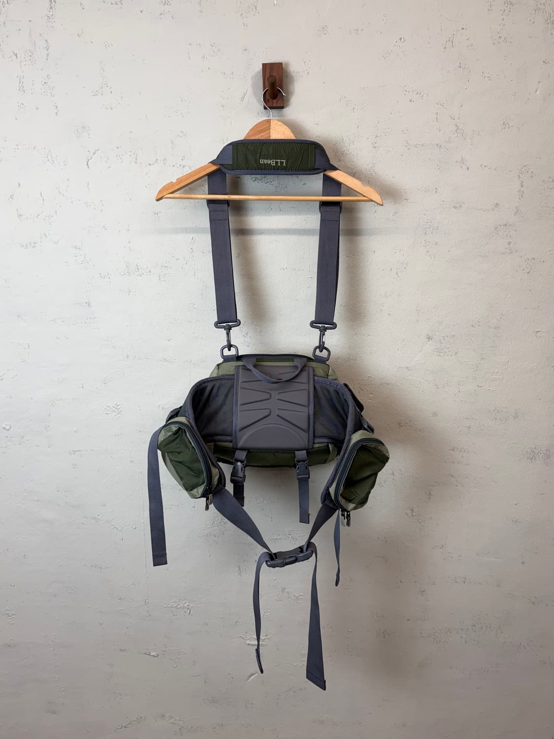 엘엘빈 L.L.Bean 빈티지 피싱 크로스백 그린 상품이미지3