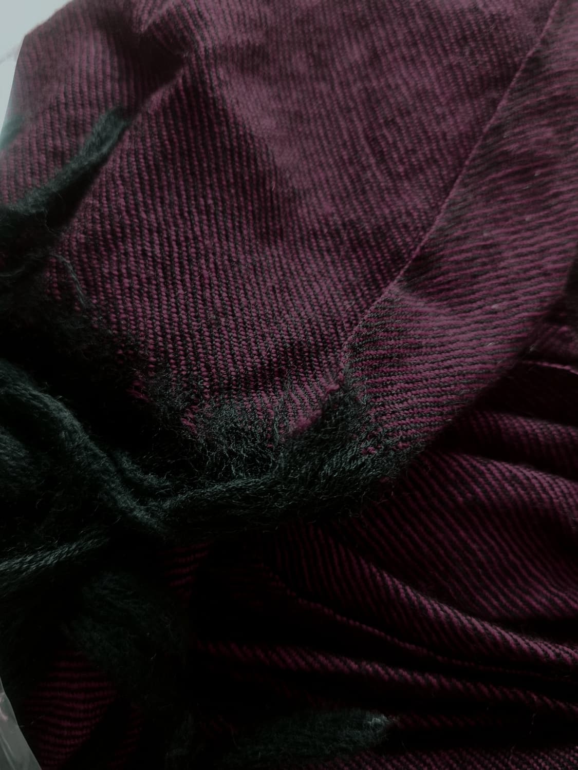 요지 야마모토 느와르 울 스톨 머플러 상품이미지2