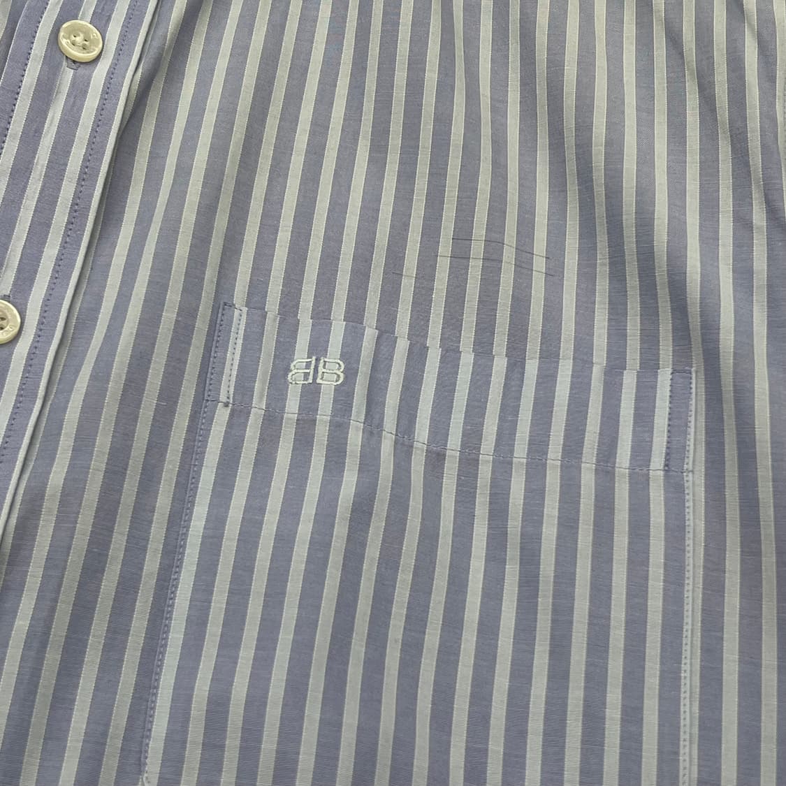 발렌시아가 스트라이프 하프 셔츠 r3512 상품이미지4