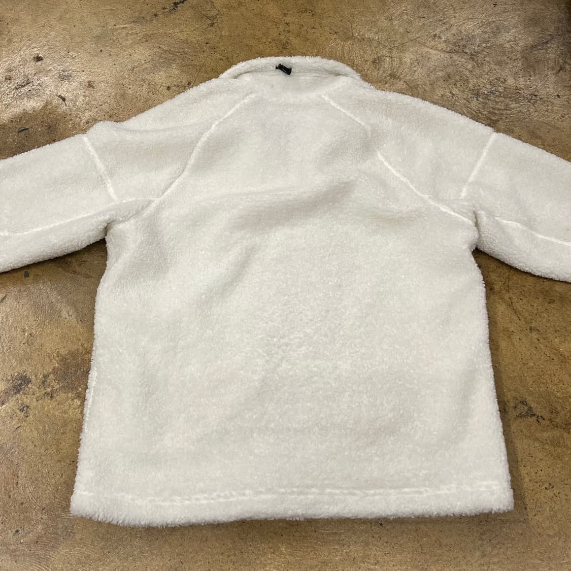 아디다스 화이트 후리스  상품이미지4