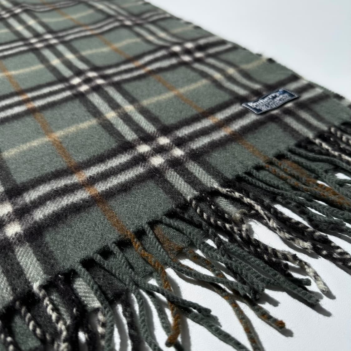 버버리 캐시미어 100% 체크 머플러 목도리 상품이미지4