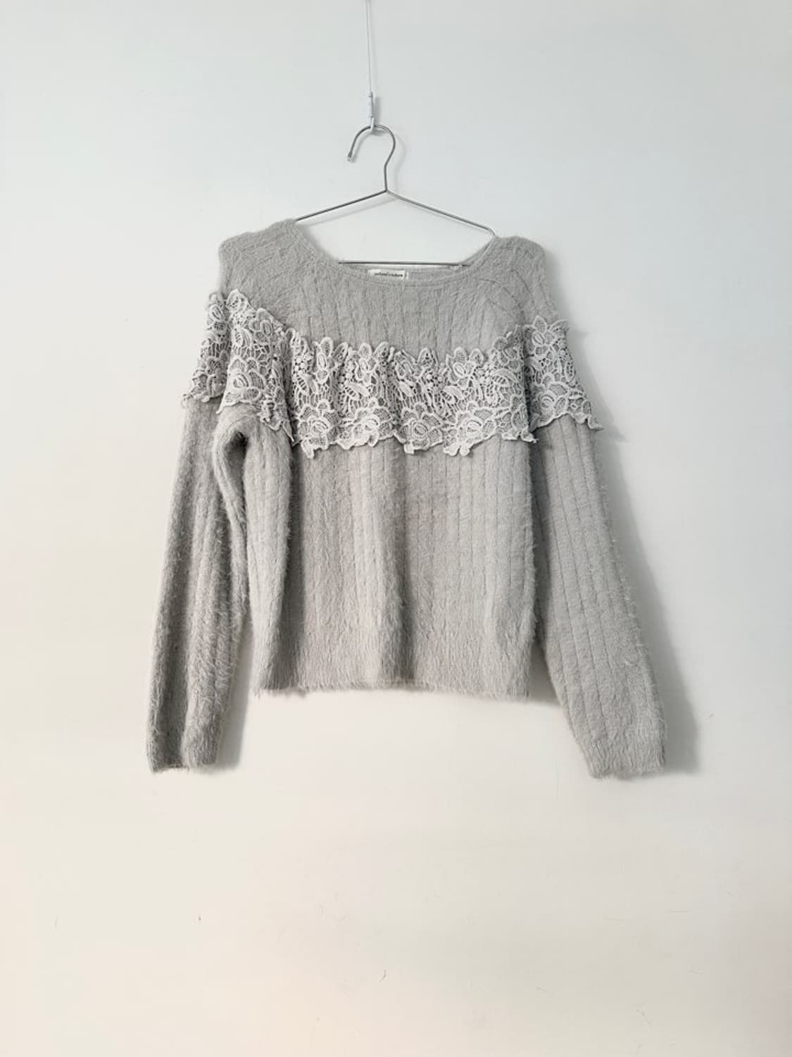 Flower embroidery patch knit  상품이미지1