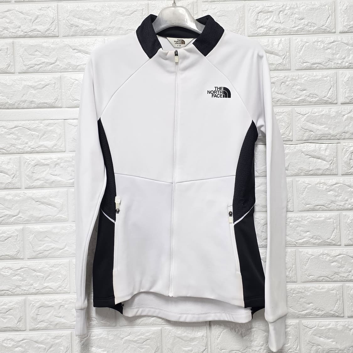 택포// 노스페이스 여성 집업 자켓 85(S) 화이트 상품이미지1