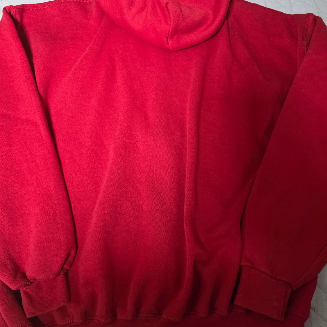 [XXL] 90s 빈티지 러셀 애슬레틱 레드 후드집업 - 그레이트 컨디션 상품이미지5