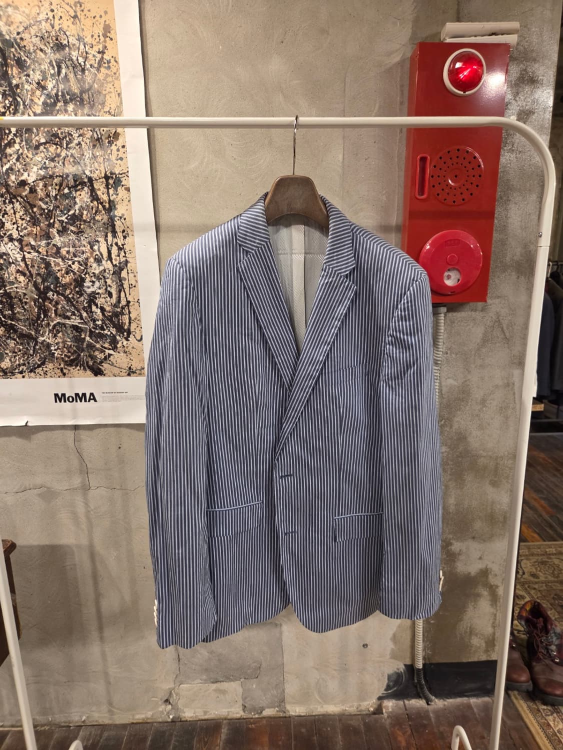 휴고보스 블랙라벨 시어써커자켓  상품이미지1