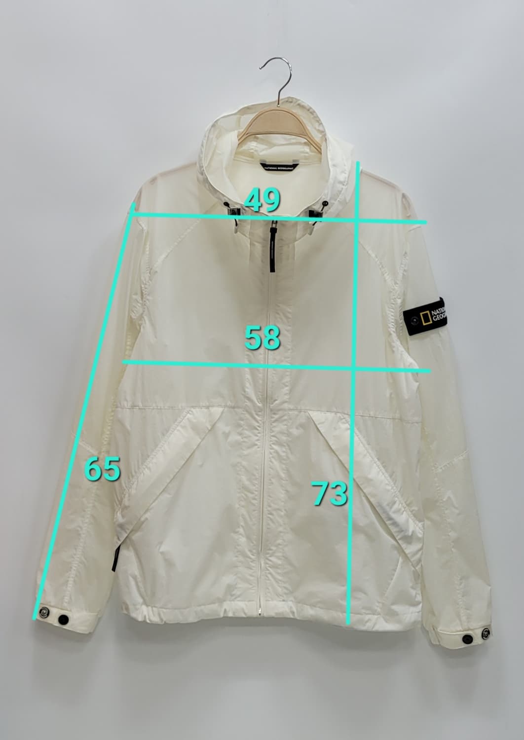 내셔널지오그래픽 22SS 월러스 초경량 바람막이 자켓 / 남 XL 상품이미지10