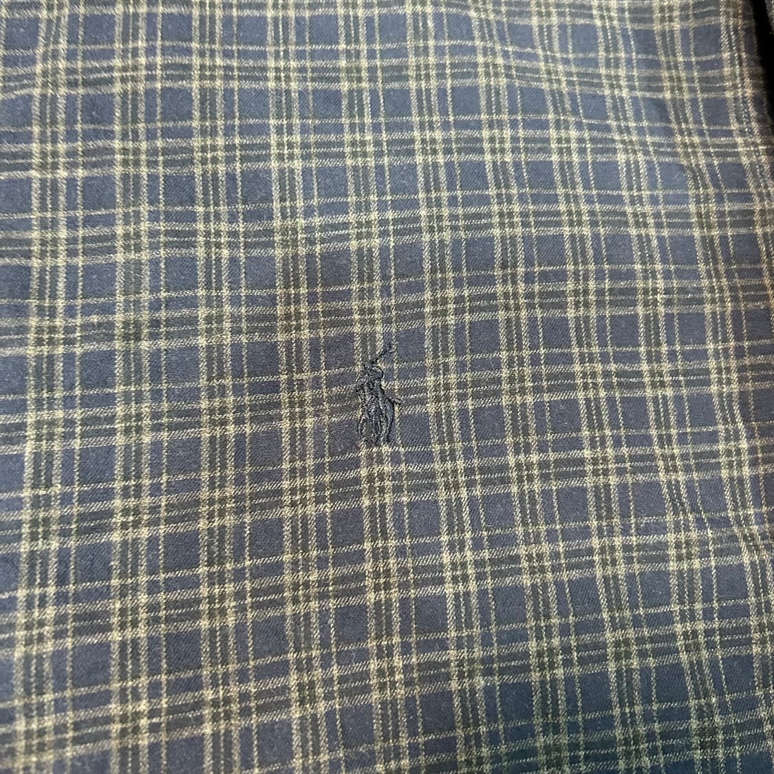 [2XL] 90s 폴로 랄프로렌 포니 체크 셔츠 상품이미지2