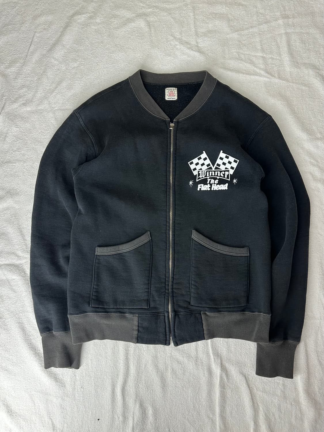 플랫헤드 집업 상품이미지1