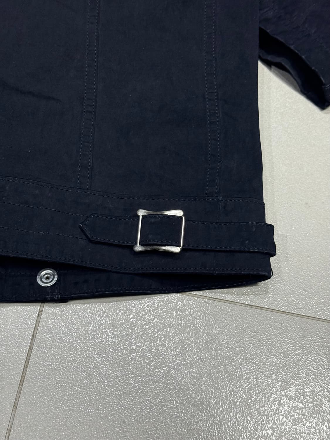 히스테릭 글래머 아카이브 왁스 코팅 라이더 자켓 상품이미지5