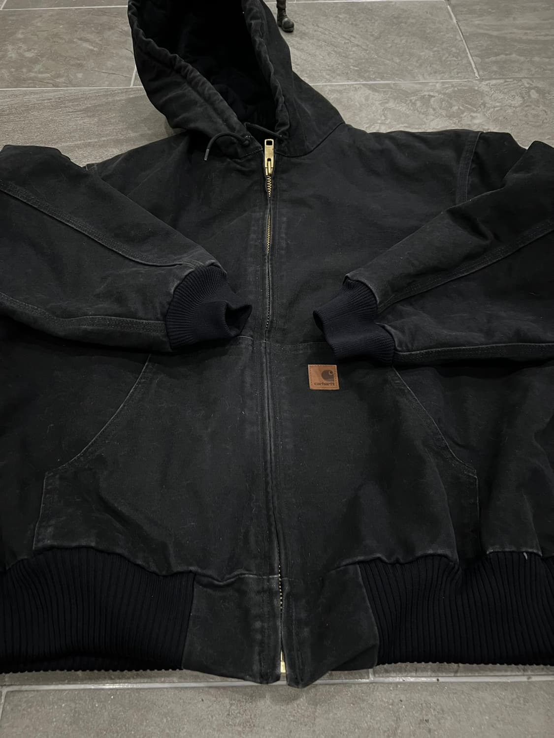 (XL) 칼하트 덕 액티브 후드자켓 J130 BLK 블랙 상품이미지7