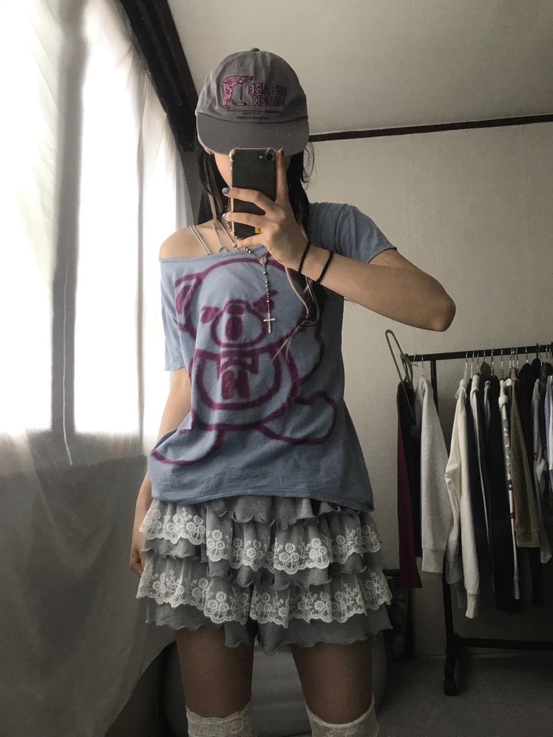 히스테릭글래머 퍽베어 티셔츠 상품이미지9