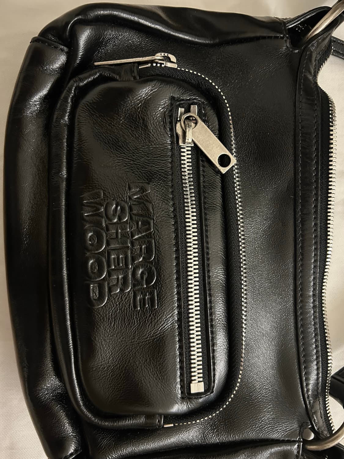 마지셔우드 아웃포켓 호보 미니 블랙 상품이미지4