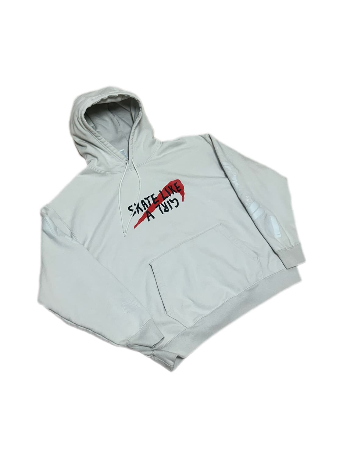 나이키 X skate like a glrl 플리스 라이트 본 오버핏 후드 상품이미지1