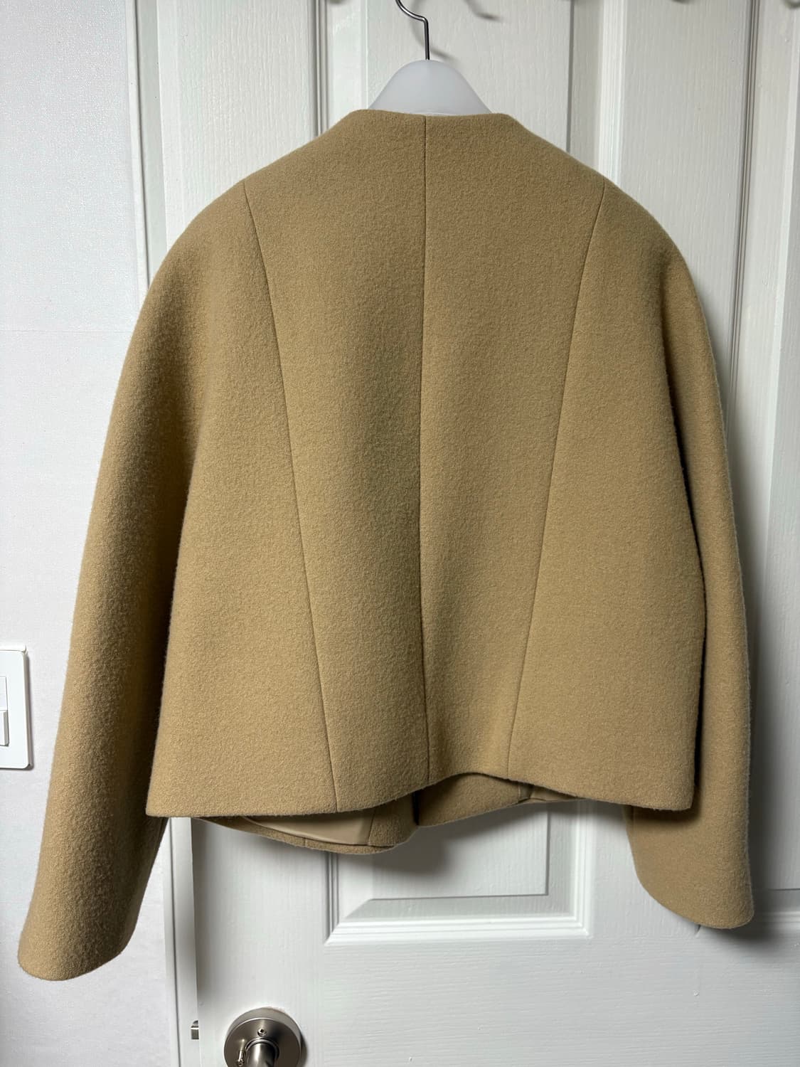 스튜디오 심플멍 - Manon Cropped Jacket Beige (정 상품이미지8