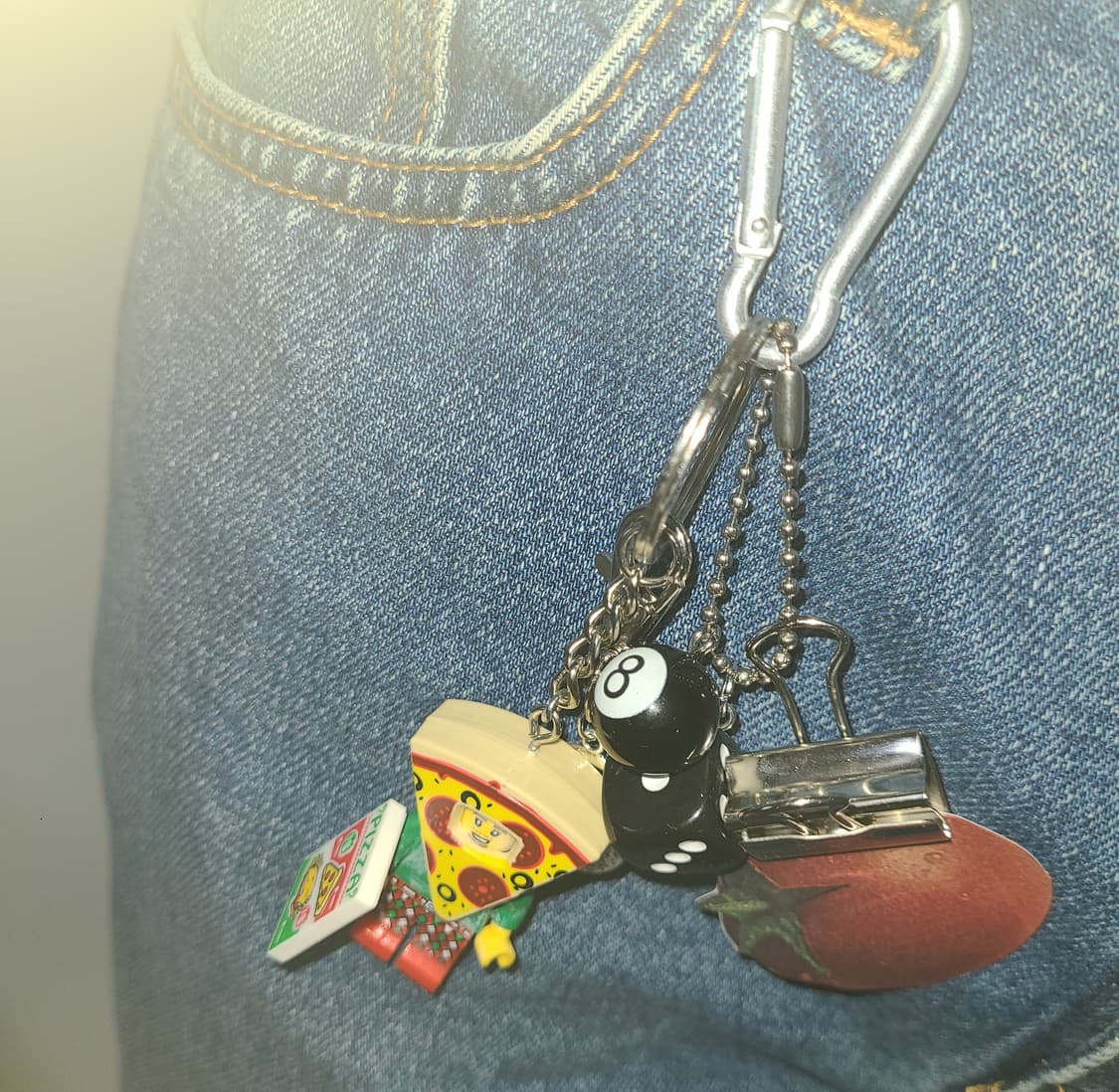 피자보이 다이스 키링 상품이미지1