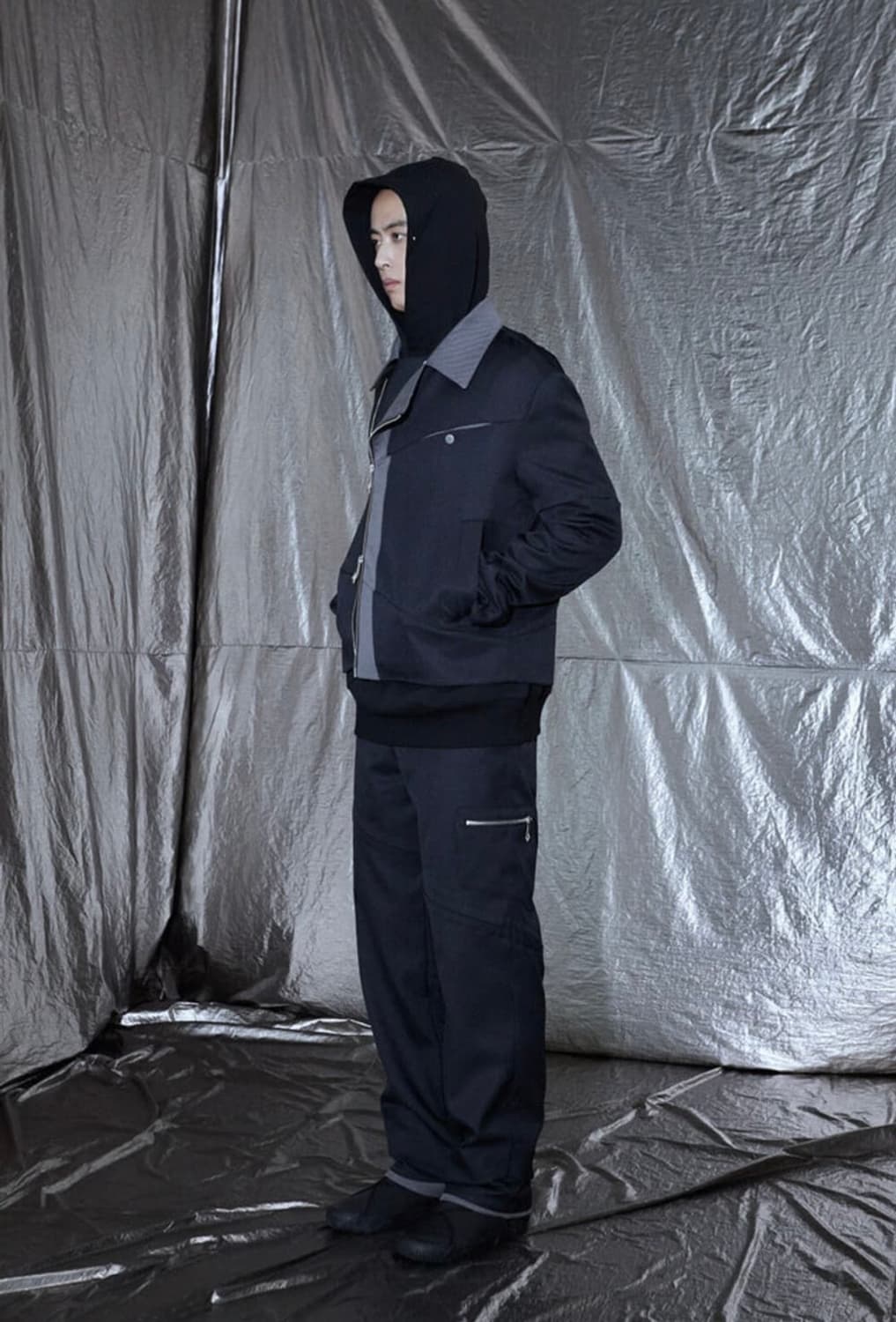 큐레이티드 퍼레이드 자켓 22101 OW 블랙 상품이미지1