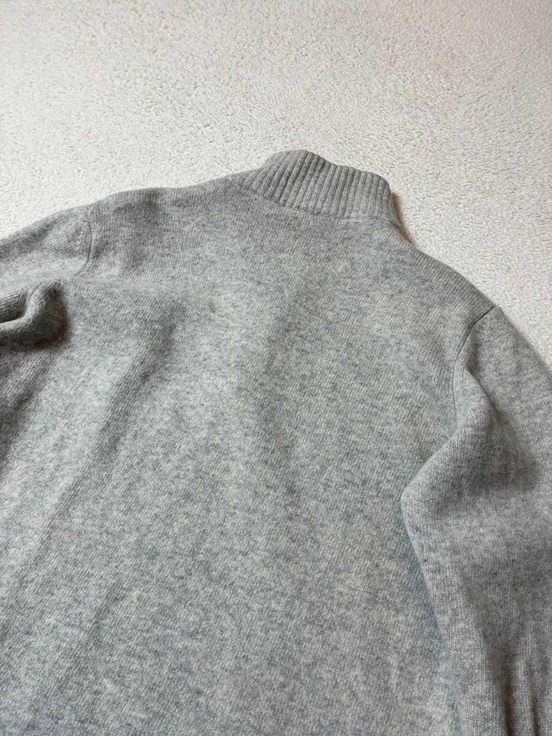 버버리 00's 메리노울 하프 집 니트 PN7760  상품이미지6
