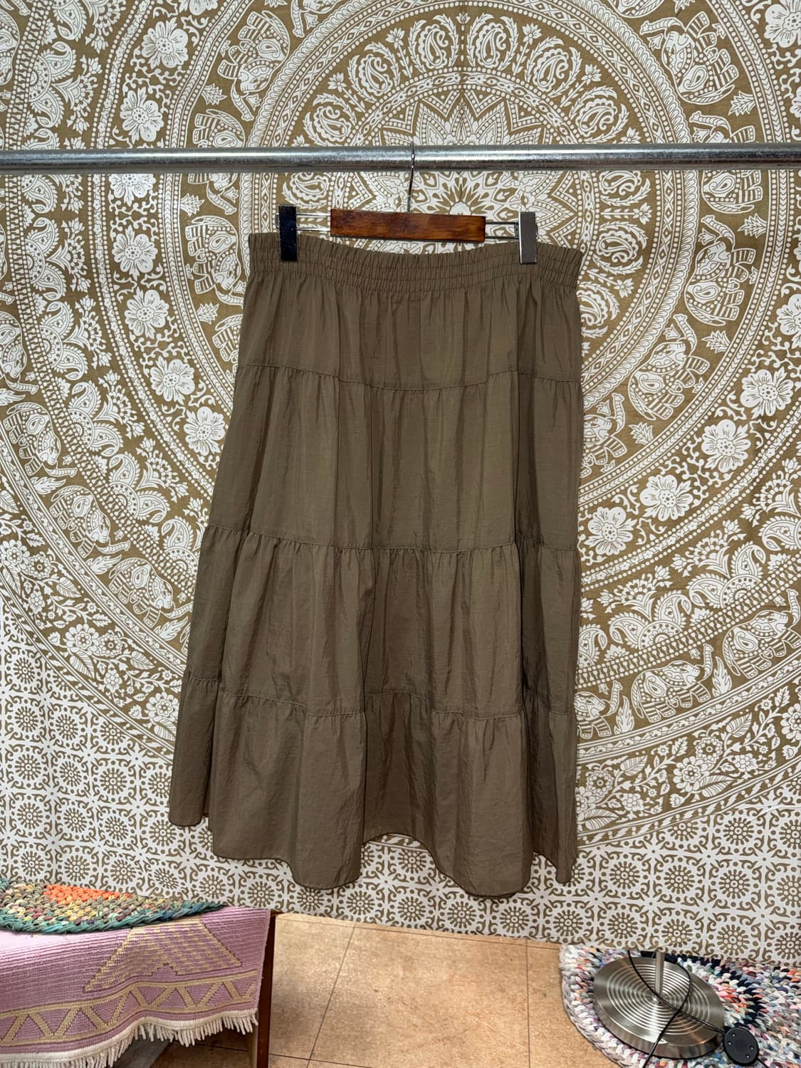 빈티지 밴딩 캉캉 스커트  상품이미지3