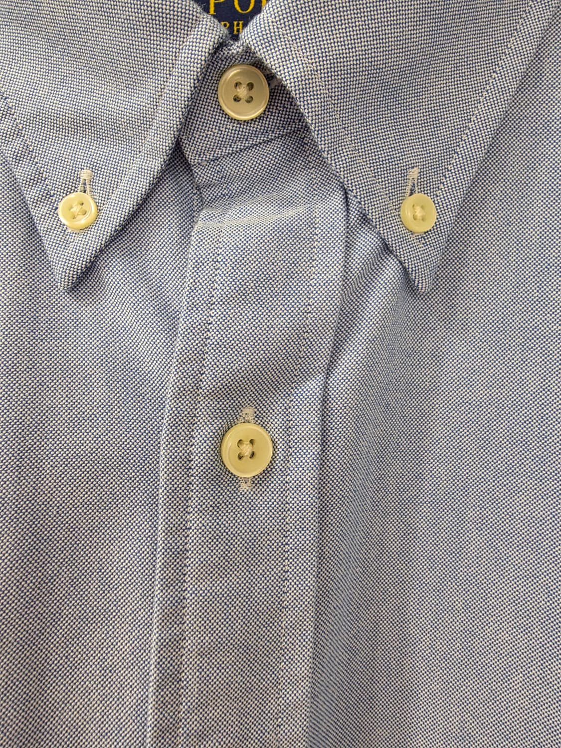 폴로 랄프로렌 옥스포드 셔츠 블루 커스텀핏 xl 새상품 상품이미지5