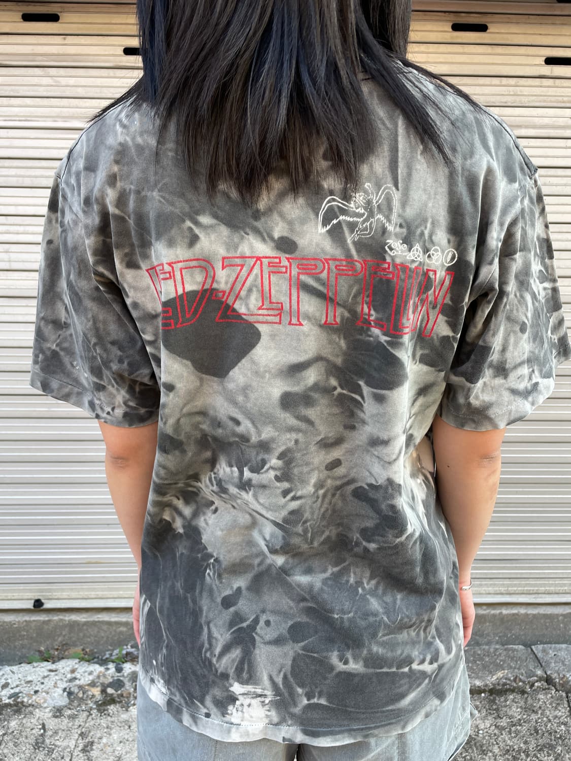 90s Led Zeppelin Tie-die Distressed Tee 상품이미지6