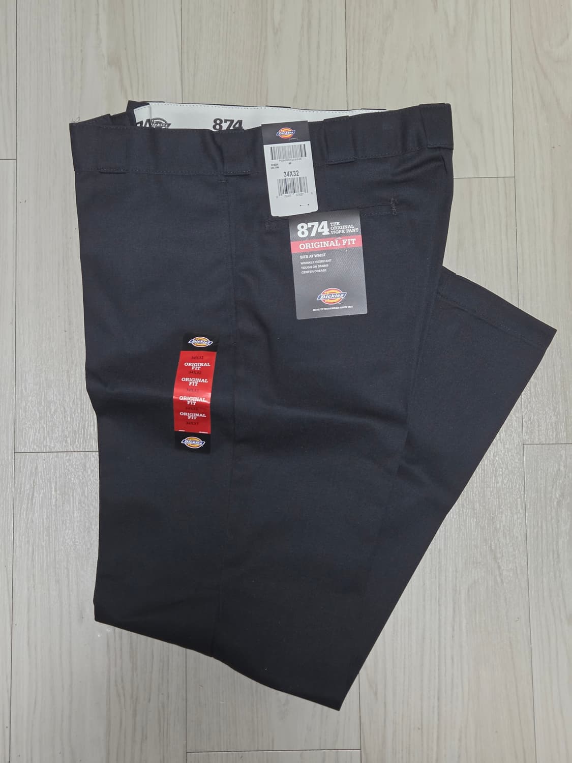 디키즈 874 34x32 블랙 상품이미지1