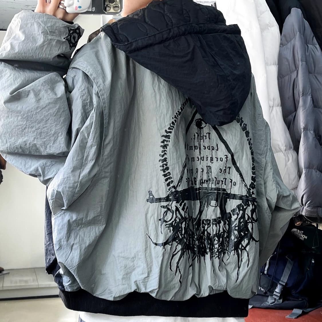 히로 3M 신슐레이트 카운터 테러리즘 투웨이 후드점퍼 상품이미지1