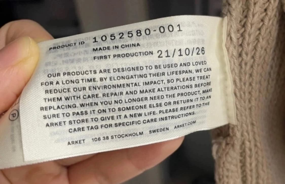 [새상품] ARKET 코튼·린넨 니트 가디건 / M 사이즈 상품이미지4