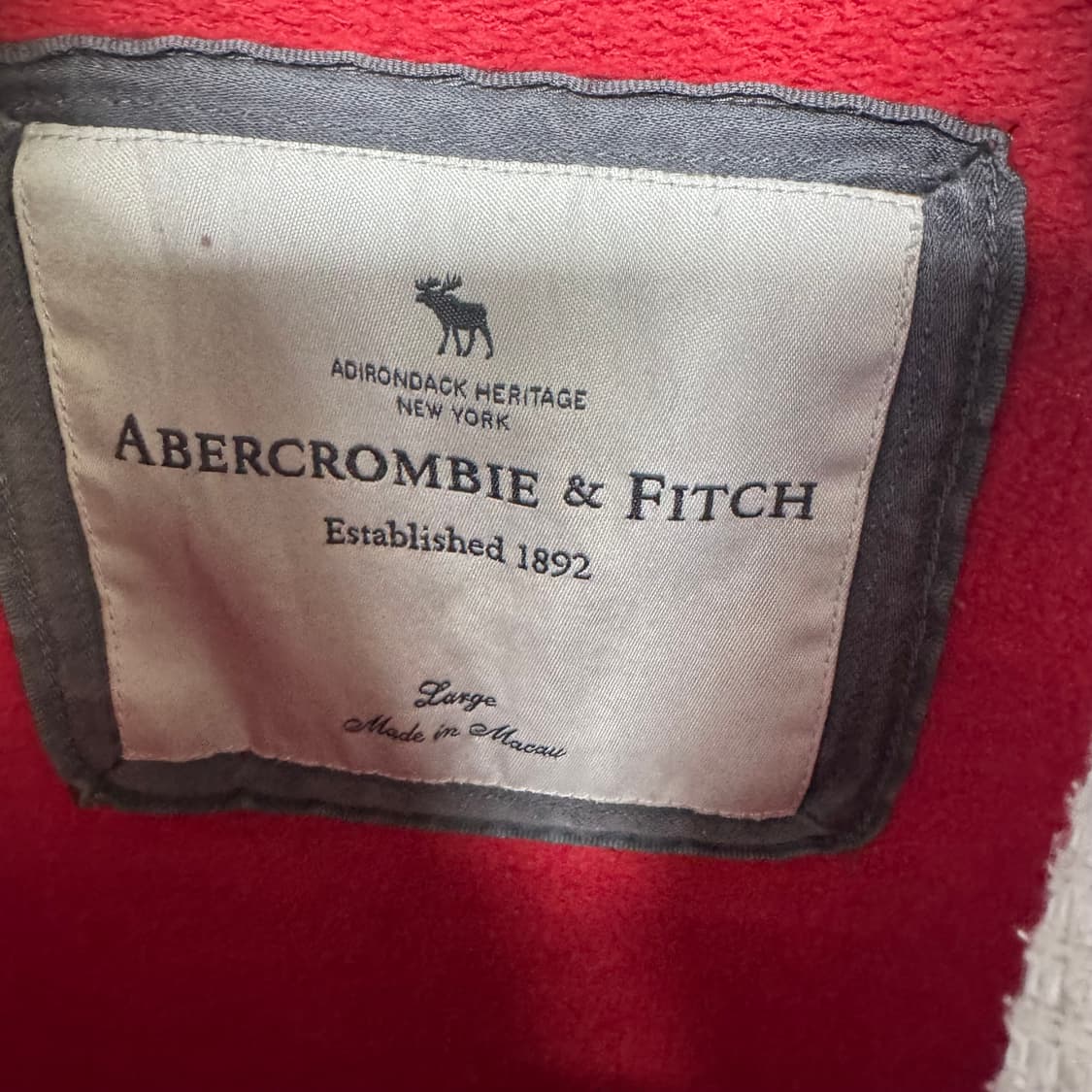 아베크롬비 아치로고 후드티 상품이미지3