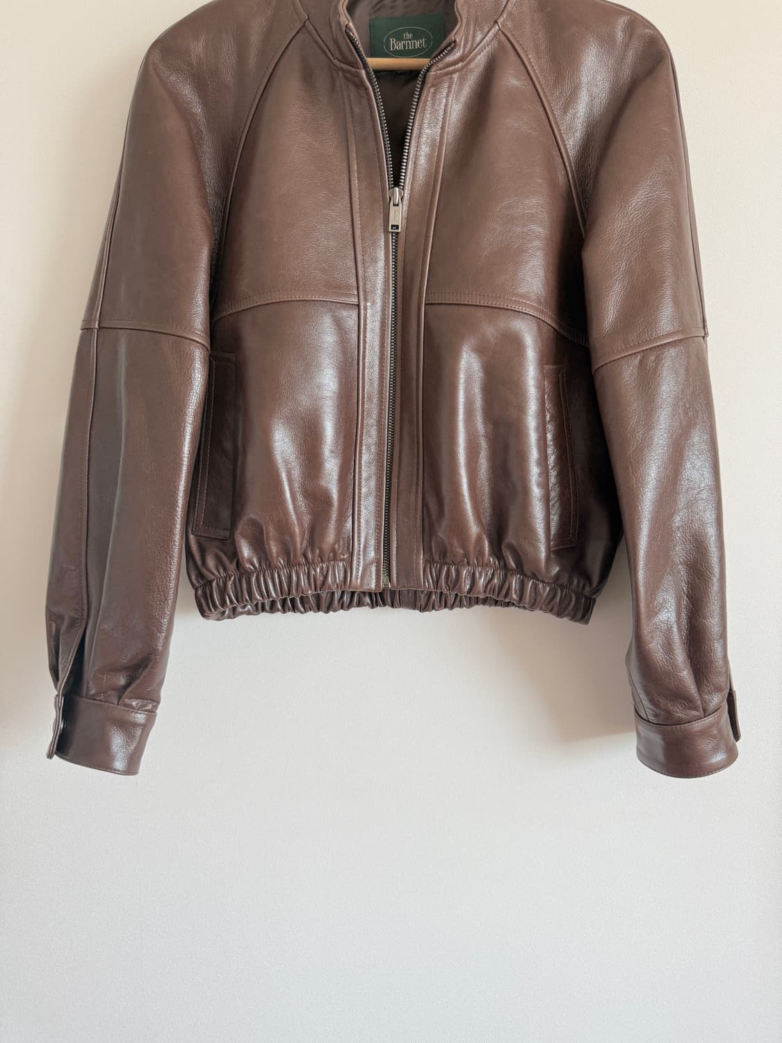 더 바넷(the Barnnet) 레더 자켓(카프스킨) 상품이미지3