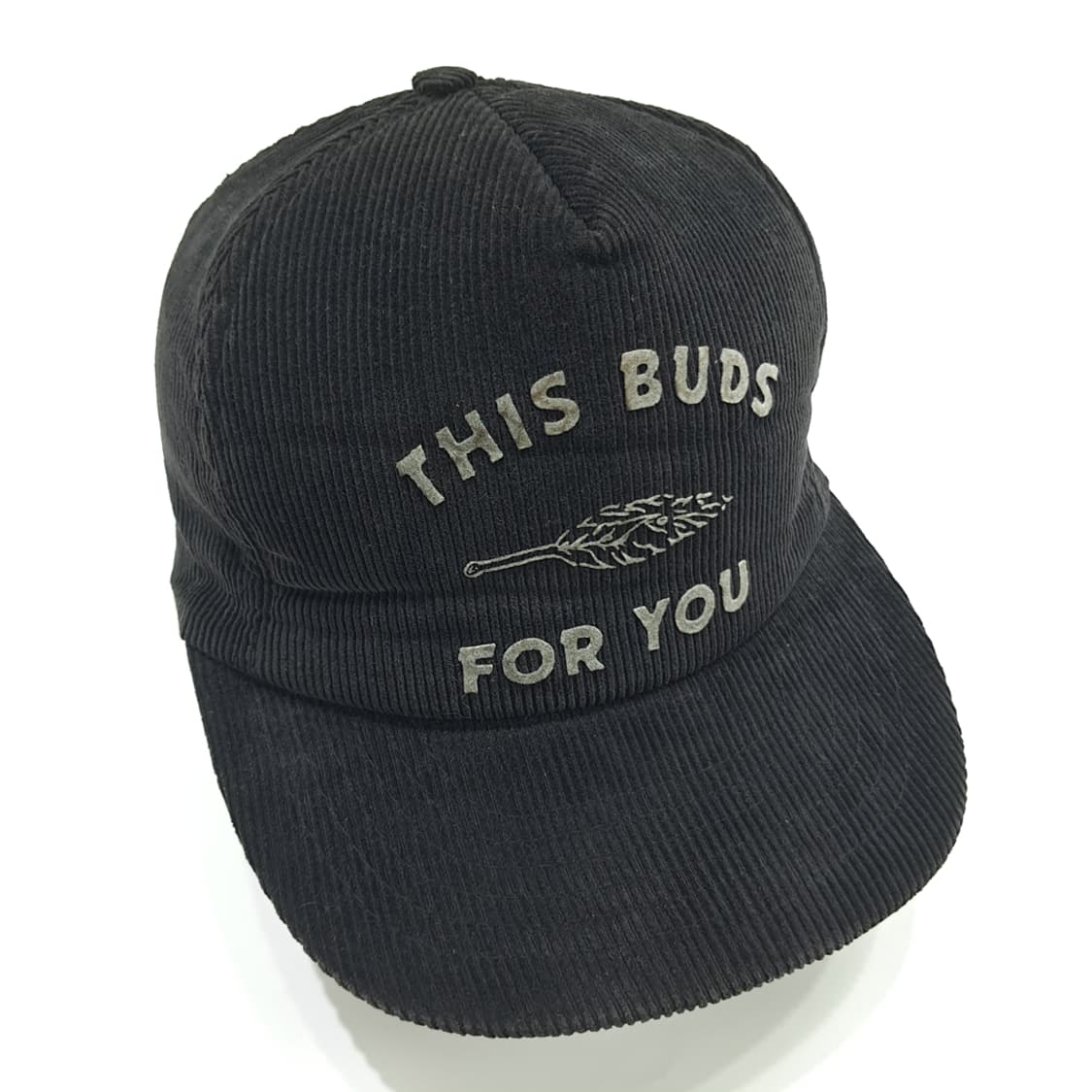 빈티지 80s Bud Leaf 코듀로이 볼캡 P1668 상품이미지2