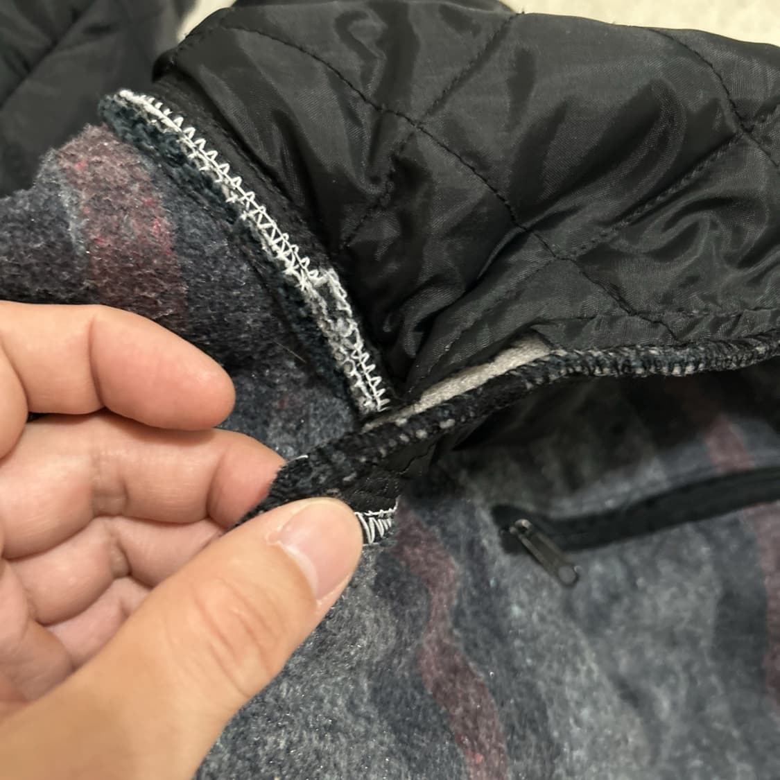 칼하트 J01 브루너 블록스 커스텀 디트로이트 자켓 블랙 상품이미지9