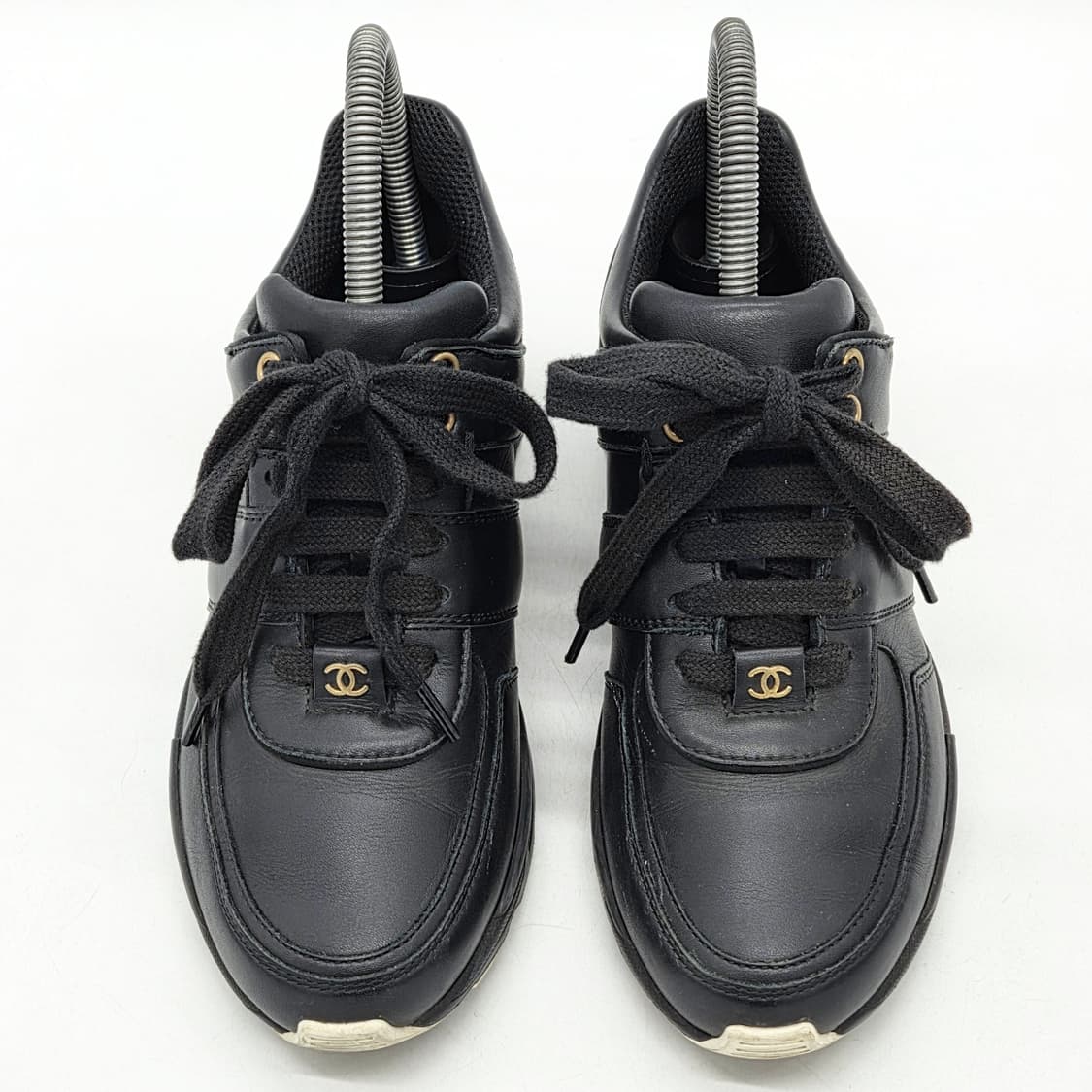 샤넬 우먼스 트레이너 스니커즈 블랙 (35) 상품이미지5
