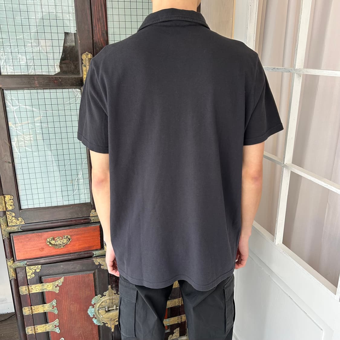 프라다 스포츠 버튼업 폴로 셔츠 상품이미지3