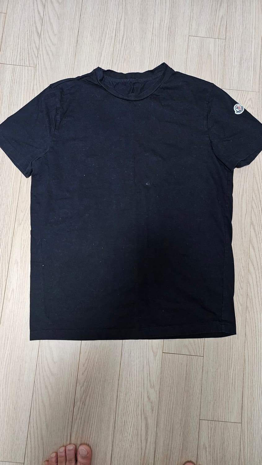 [B] 몽클레어 남성 티셔츠 블랙 M 상품이미지1