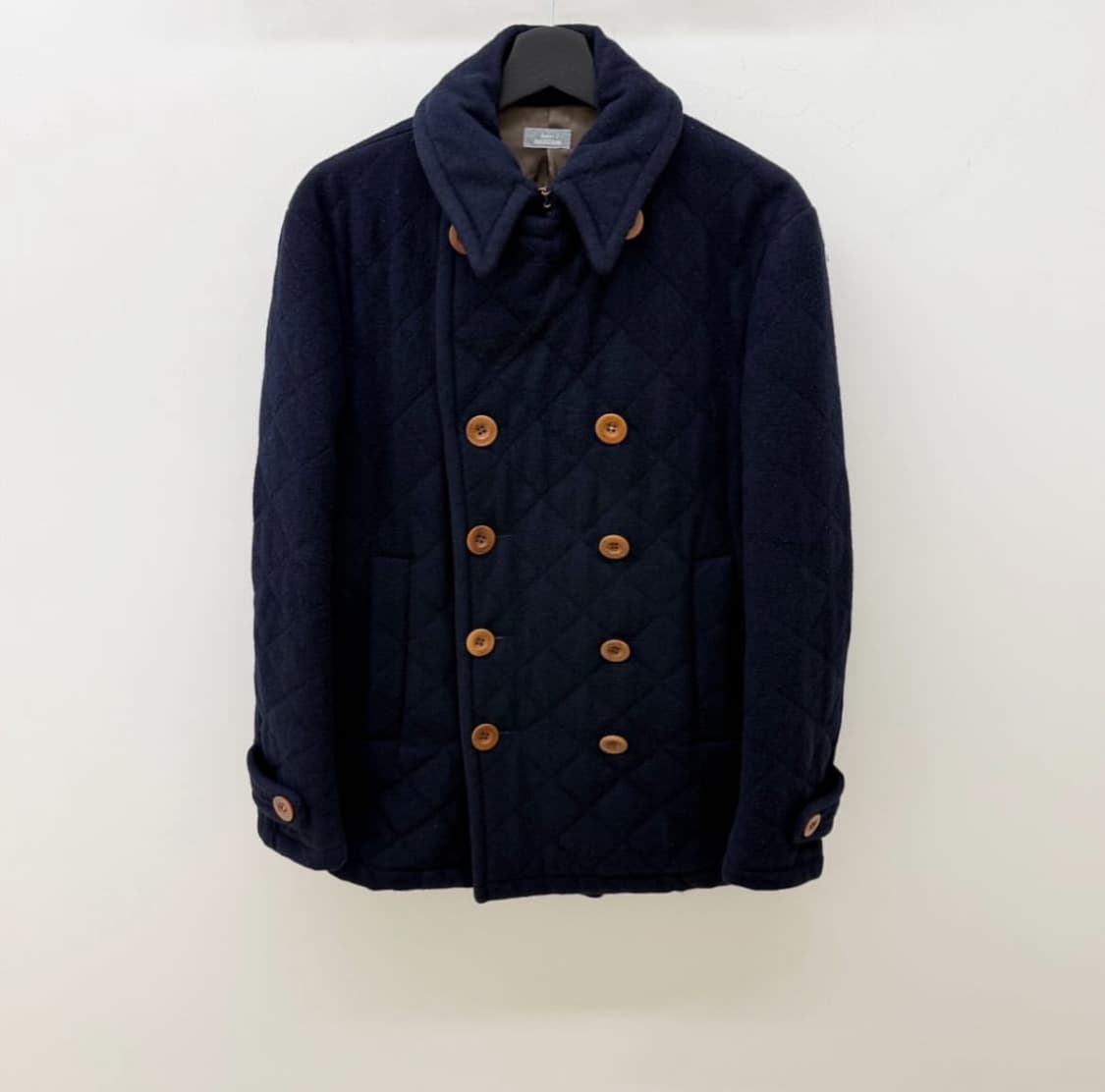 Kolor Beacon x Edifice 퀼팅 피코트 상품이미지2