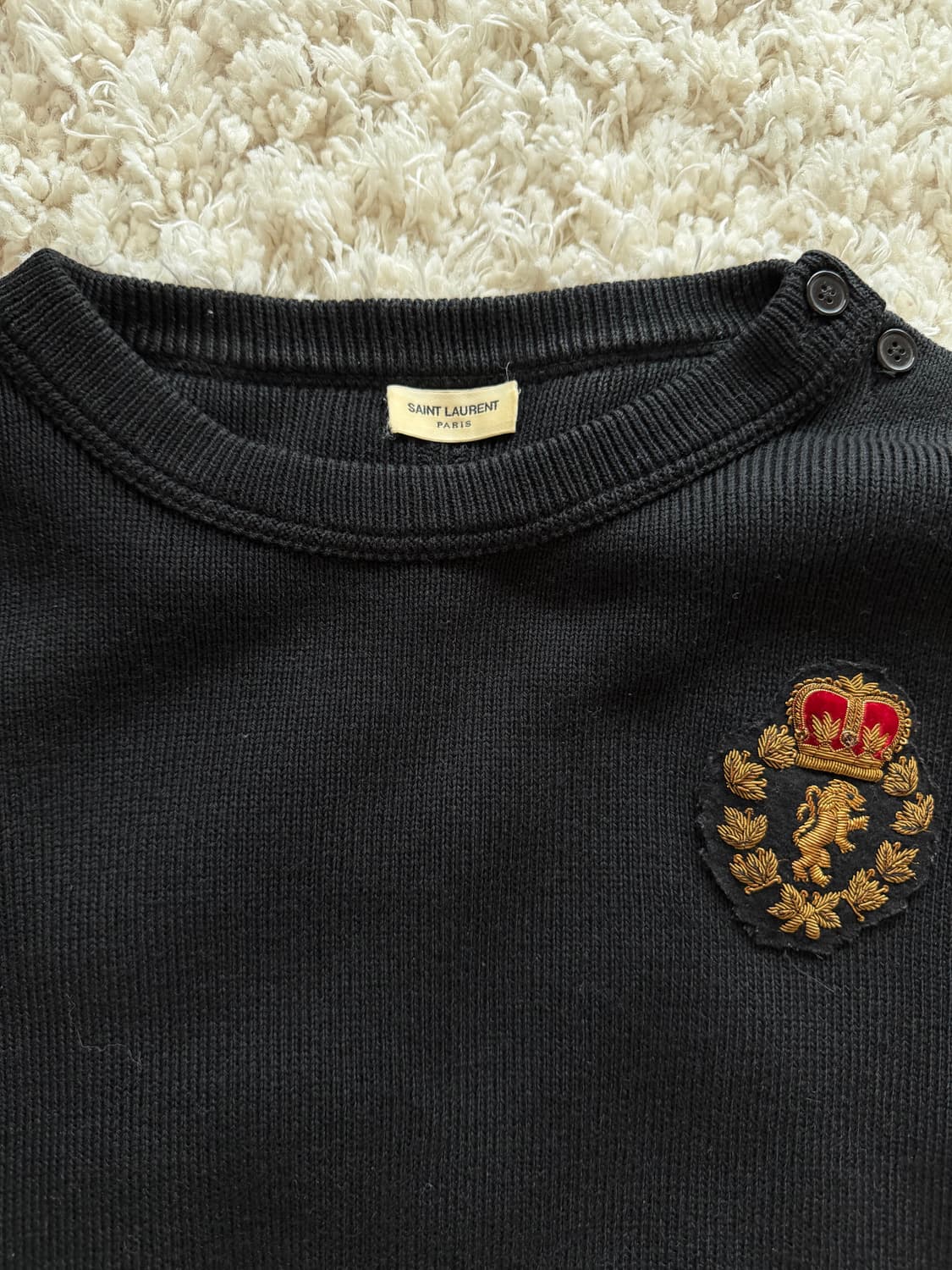 생로랑16 에디슬리먼 크레스트니트 상품이미지2