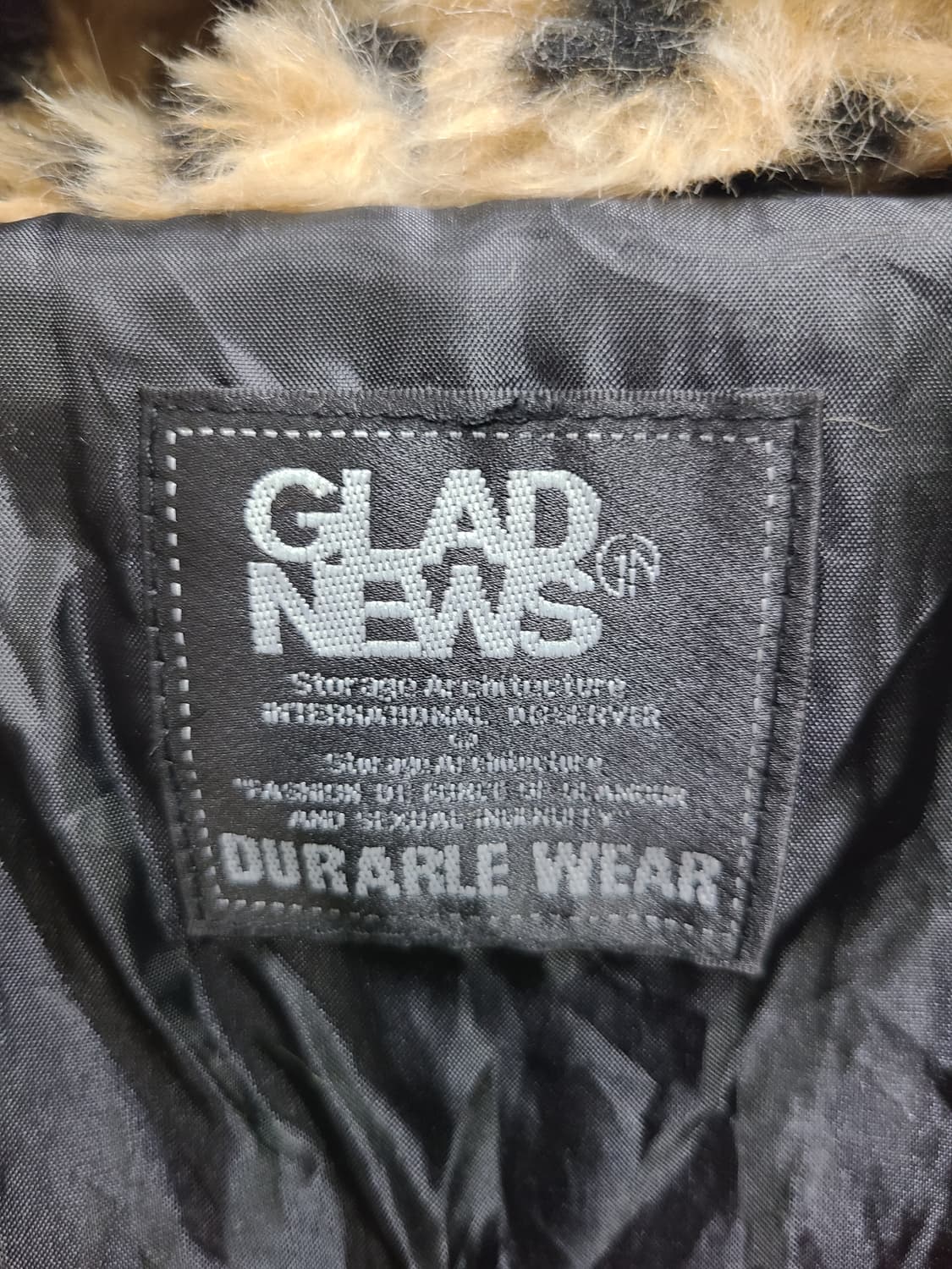 일본빈티지 레오파드호피퍼후드자켓like떠그클럽 상품이미지10