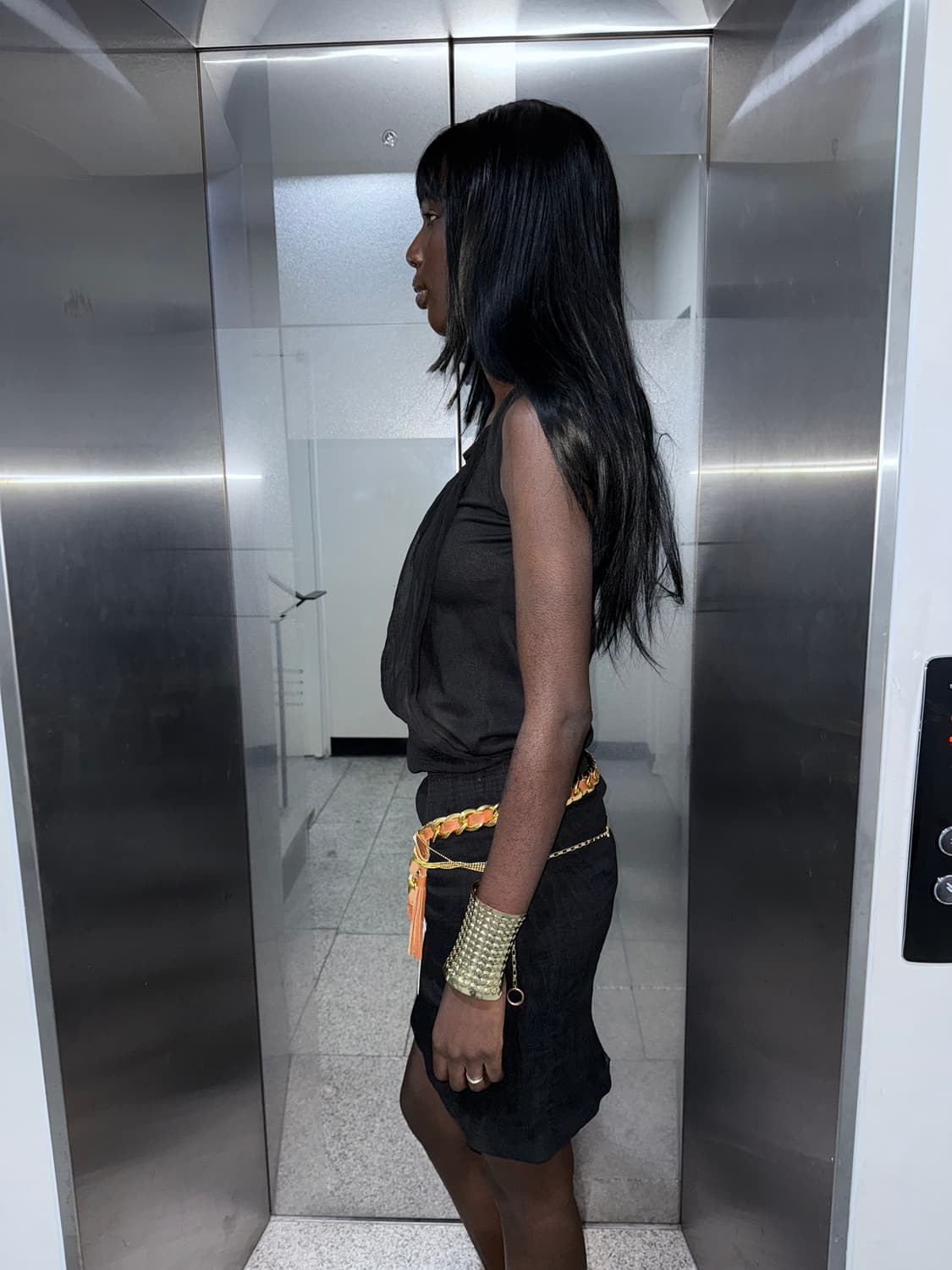 silk layered one piece 상품이미지3