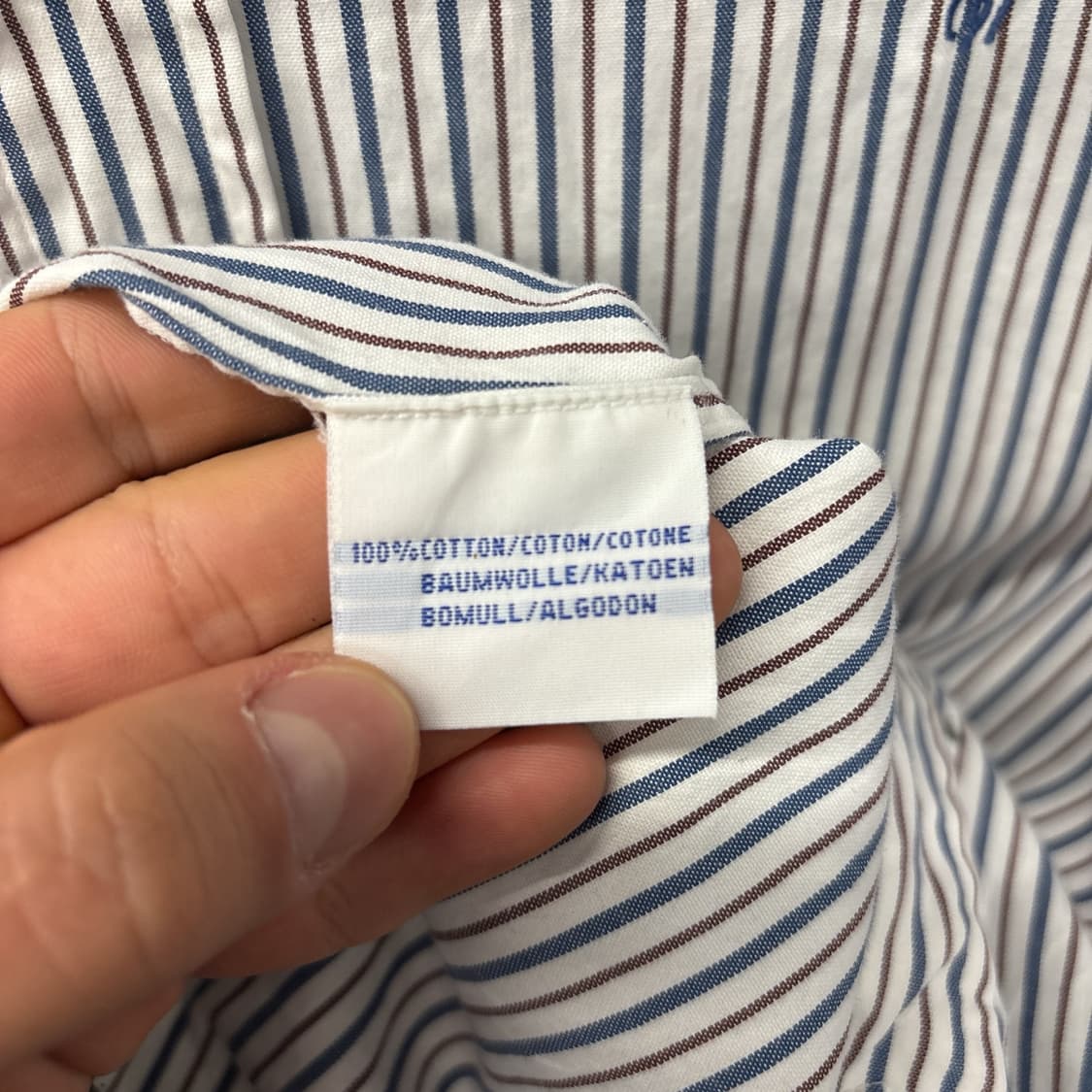 90s 폴로 랄프로렌 멀티컬러 스트라이프 옥스포드 셔츠 N1101 상품이미지9