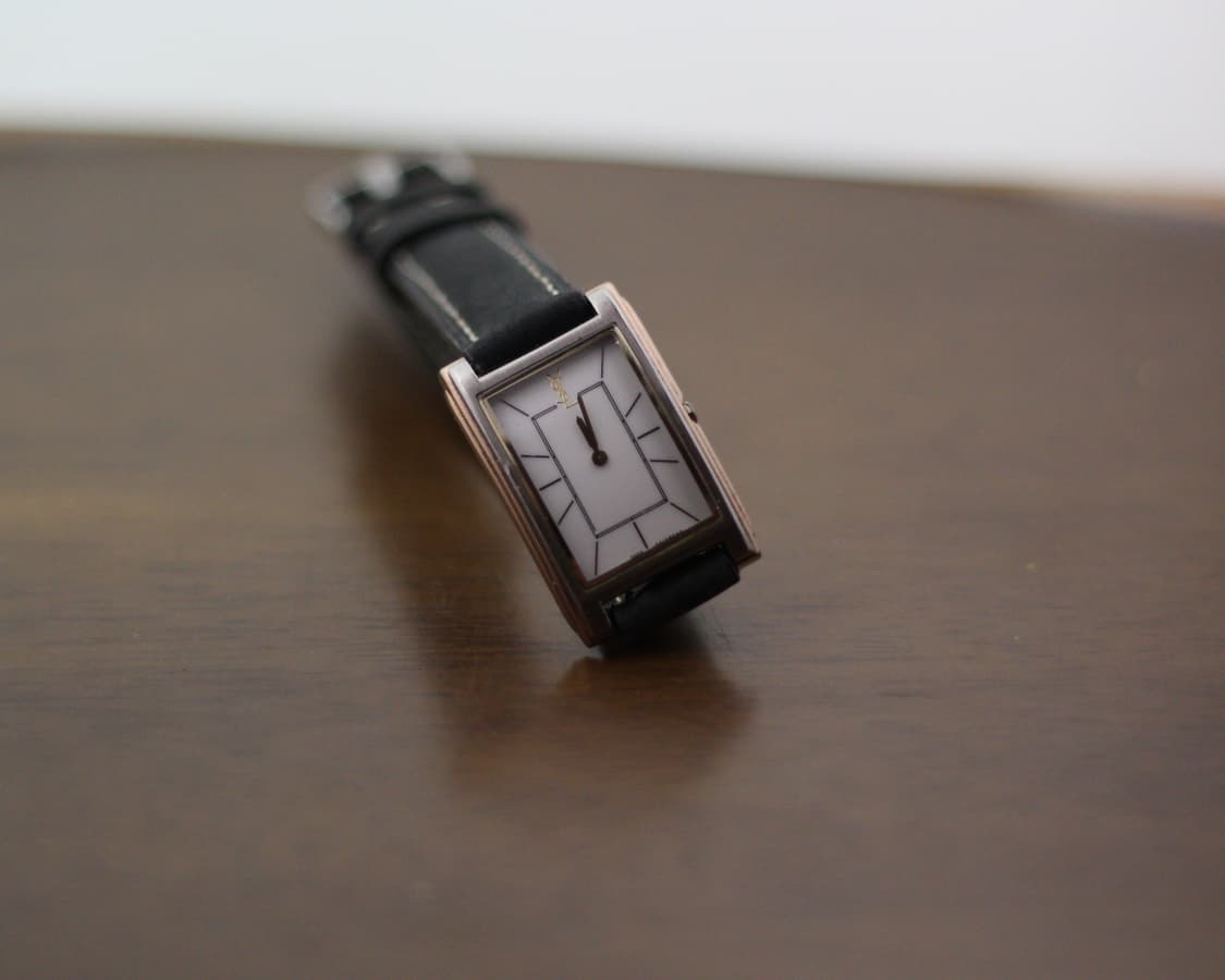 [YSL] 입생로랑 빈티지 쿼츠 사각 시계 상품이미지1