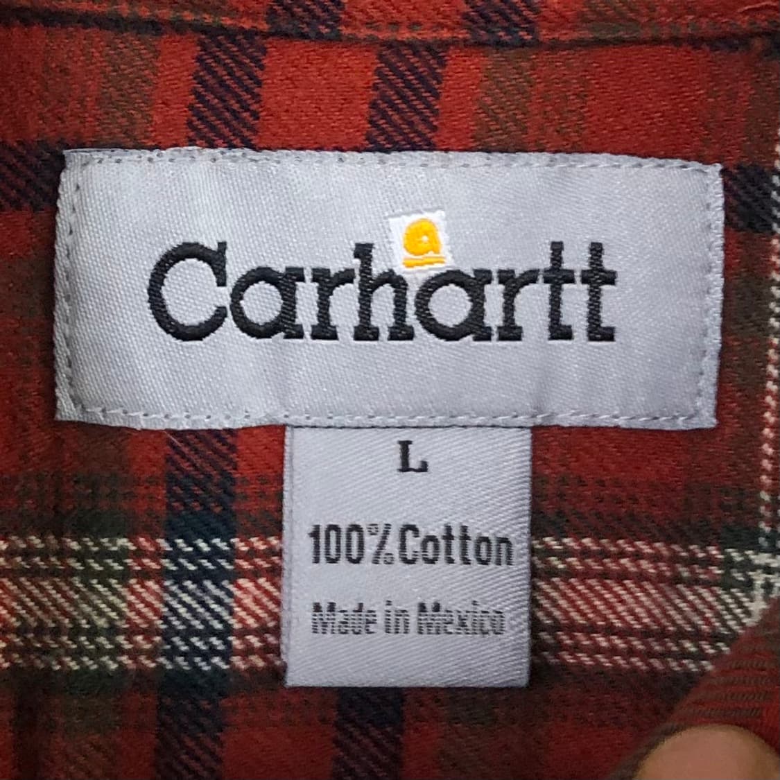 L 칼하트 체크 셔츠 상품이미지3
