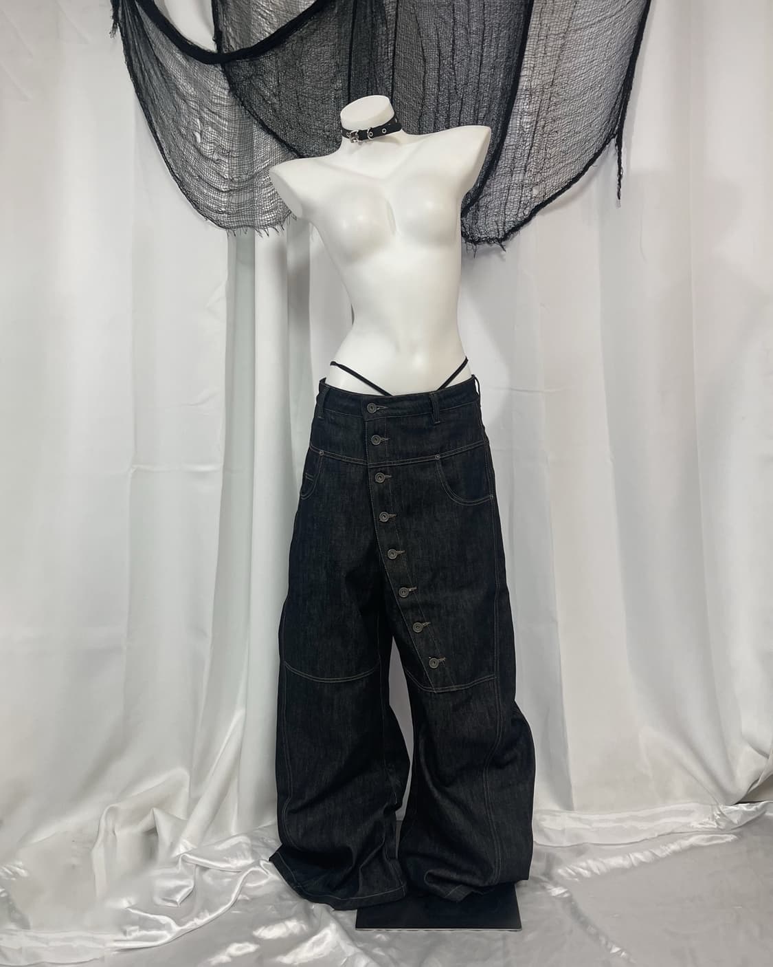 denim detail pants 상품이미지1