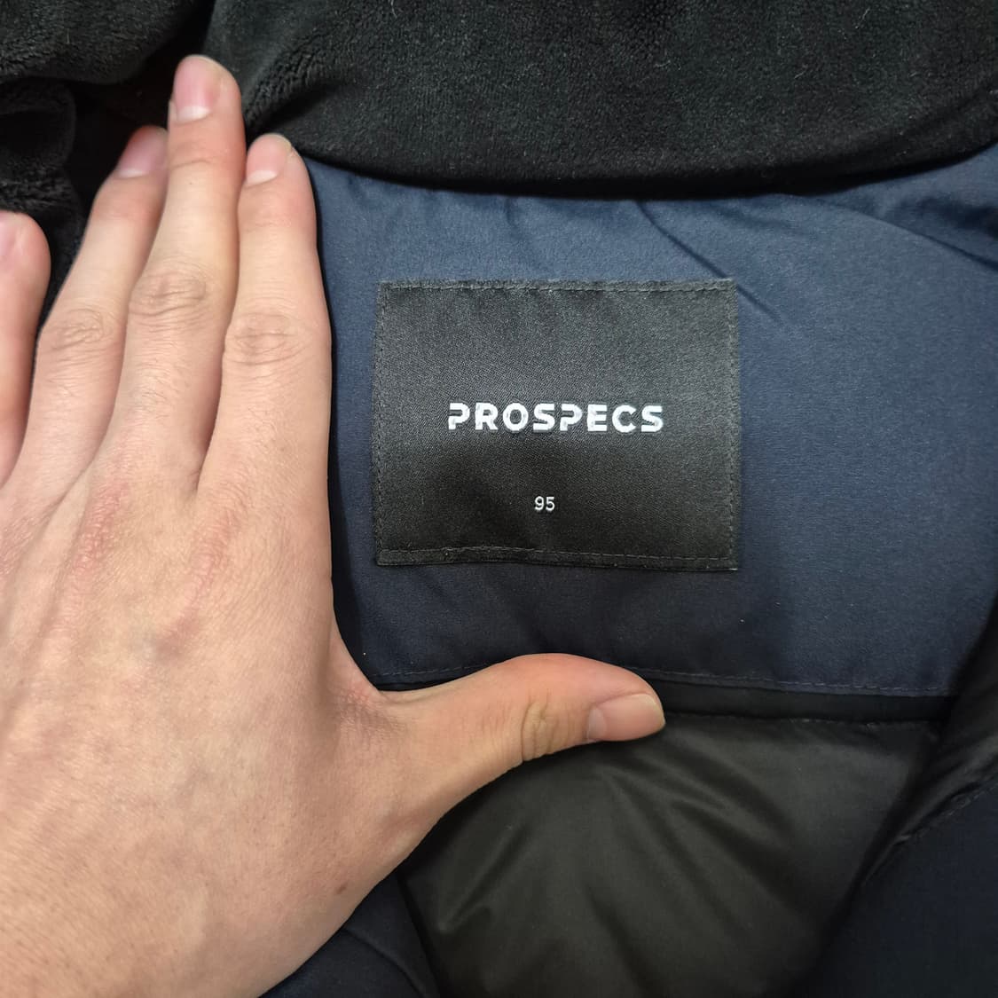 프로스펙스 남성 덕다운 천연모피 후드 패딩 점퍼 상품이미지6