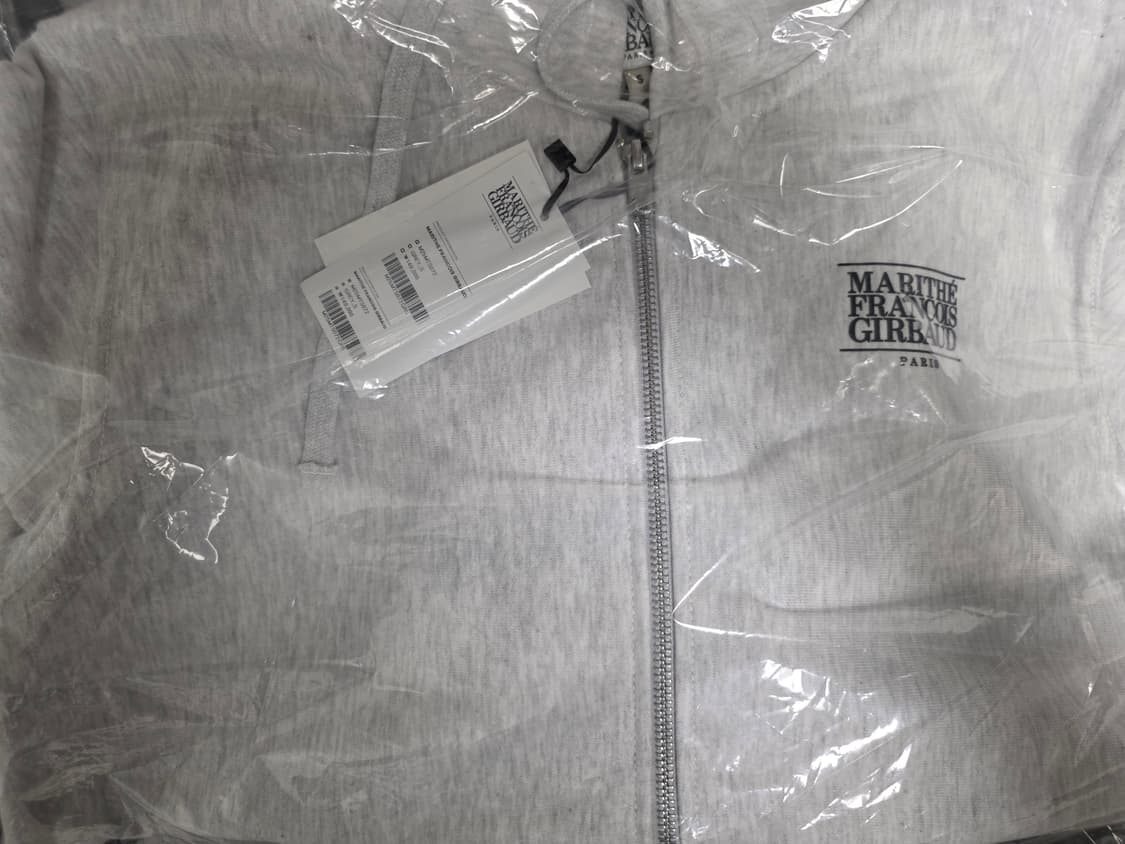 마리떼 프랑소와 저버 멜란지 색상 후드집업 상품이미지1