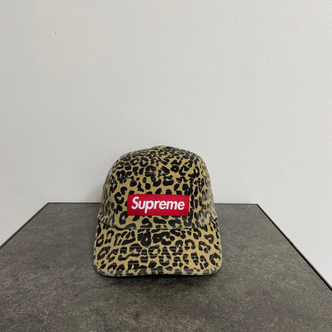 (OS) 슈프림 박스로고 캠프캡 모자 23FW 레오파드 상품이미지1