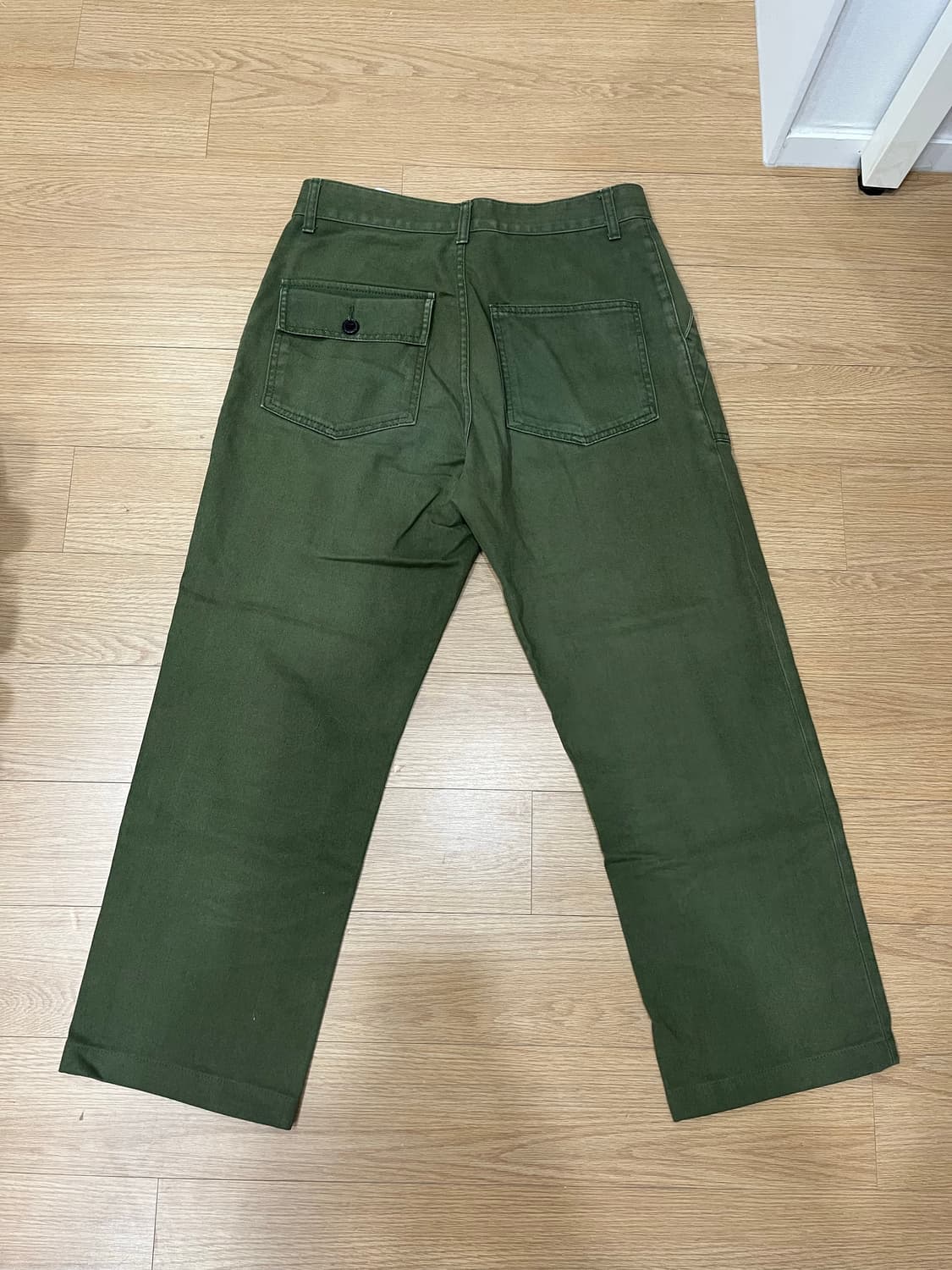 유니폼브릿지 올리브색 팬츠 상품이미지2