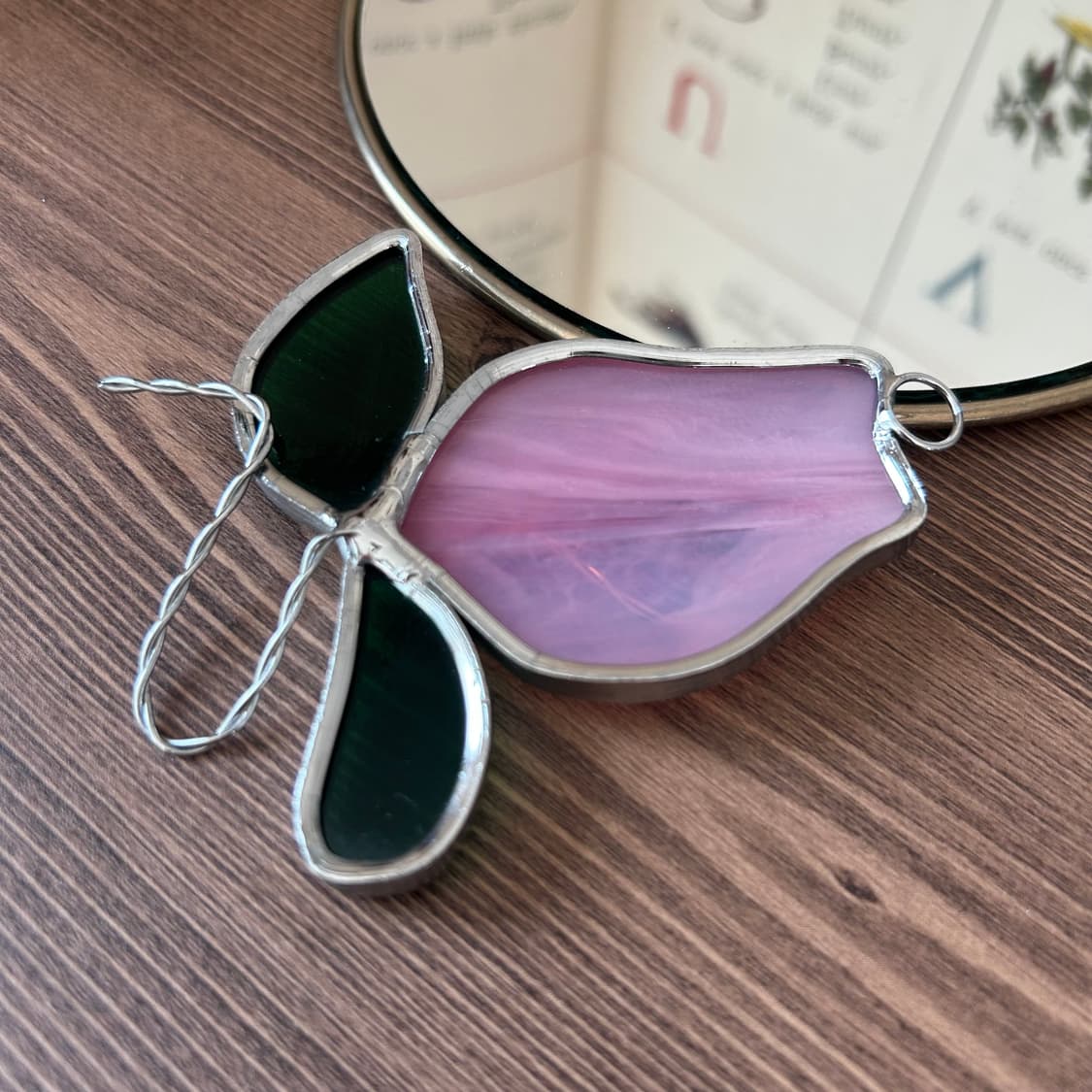 빈티지 스테인드글라스 꽃 튤립 소품 썬캐처 상품이미지7