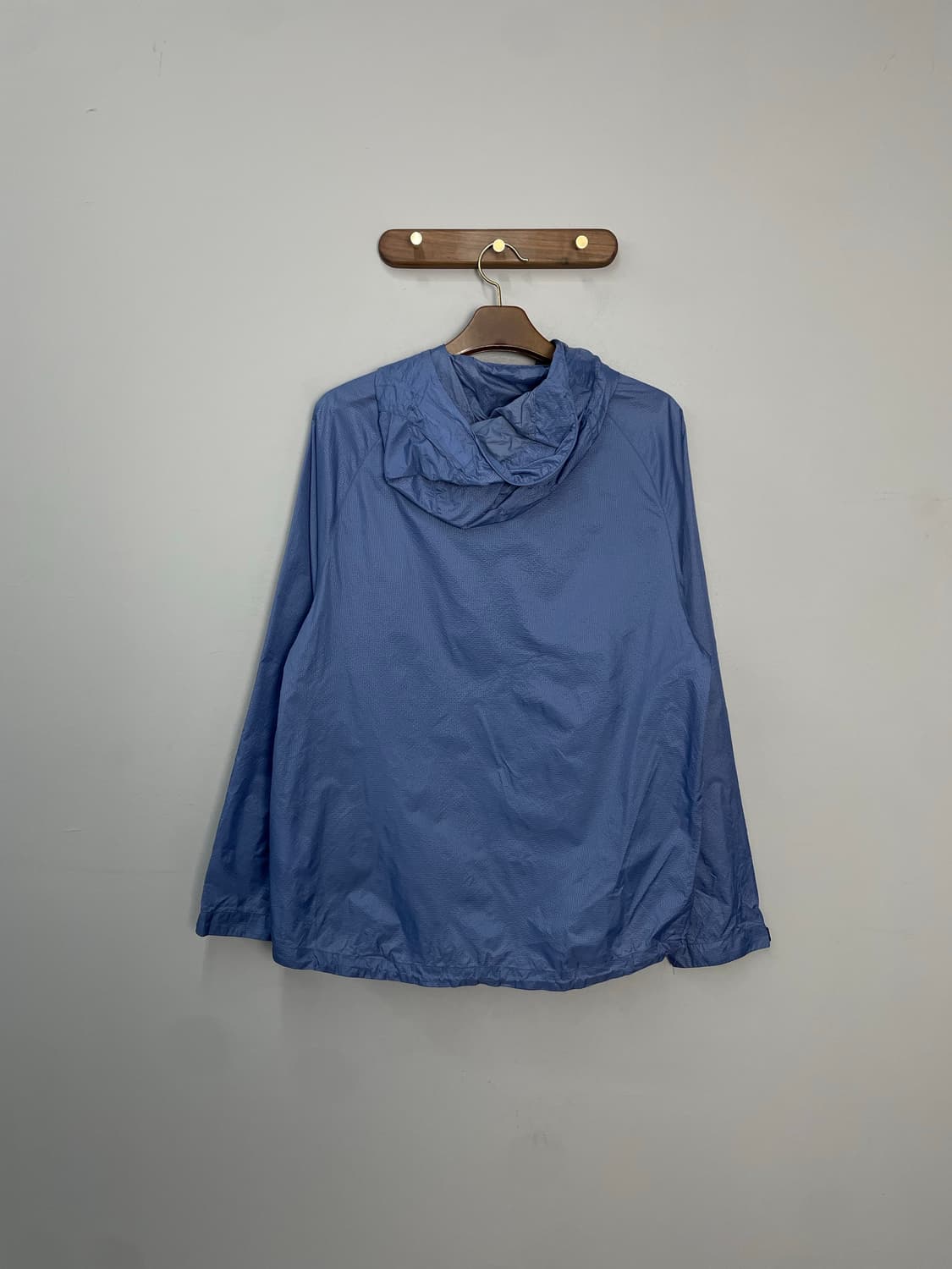 케일 립스탑 나일론 블루 바람막이 자켓 H2184 상품이미지4