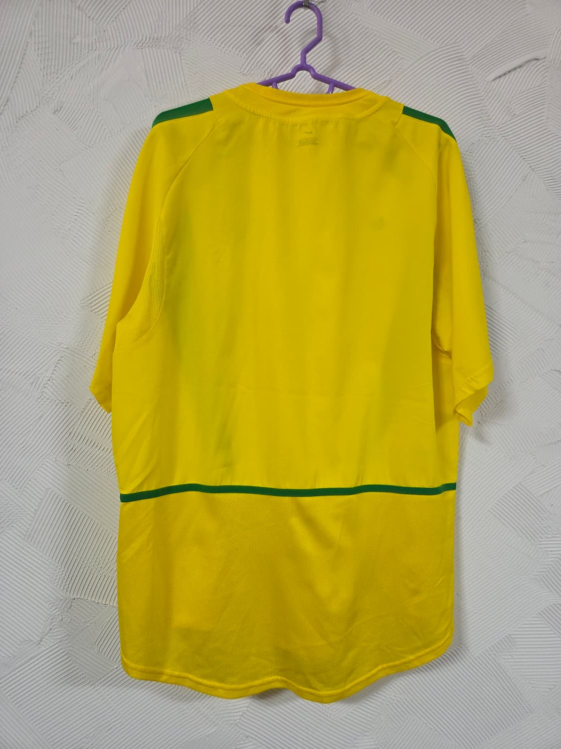 나이키 2002년월드컵 우승 브라질 축구 국가대표팀 유니폼 옐로우 상품이미지2
