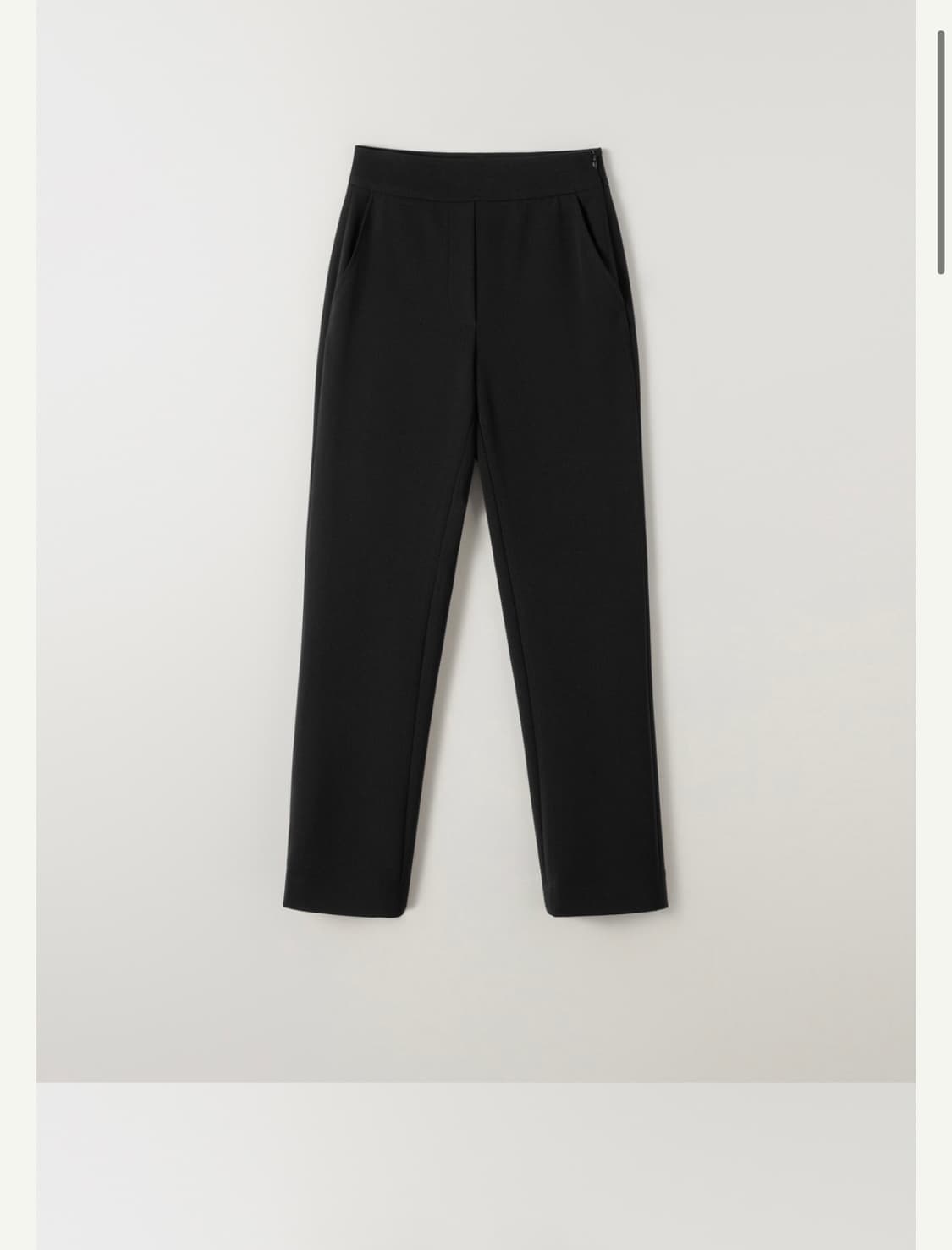 시에 sie 슈어라인슬랙스 블랙 m 상품이미지2